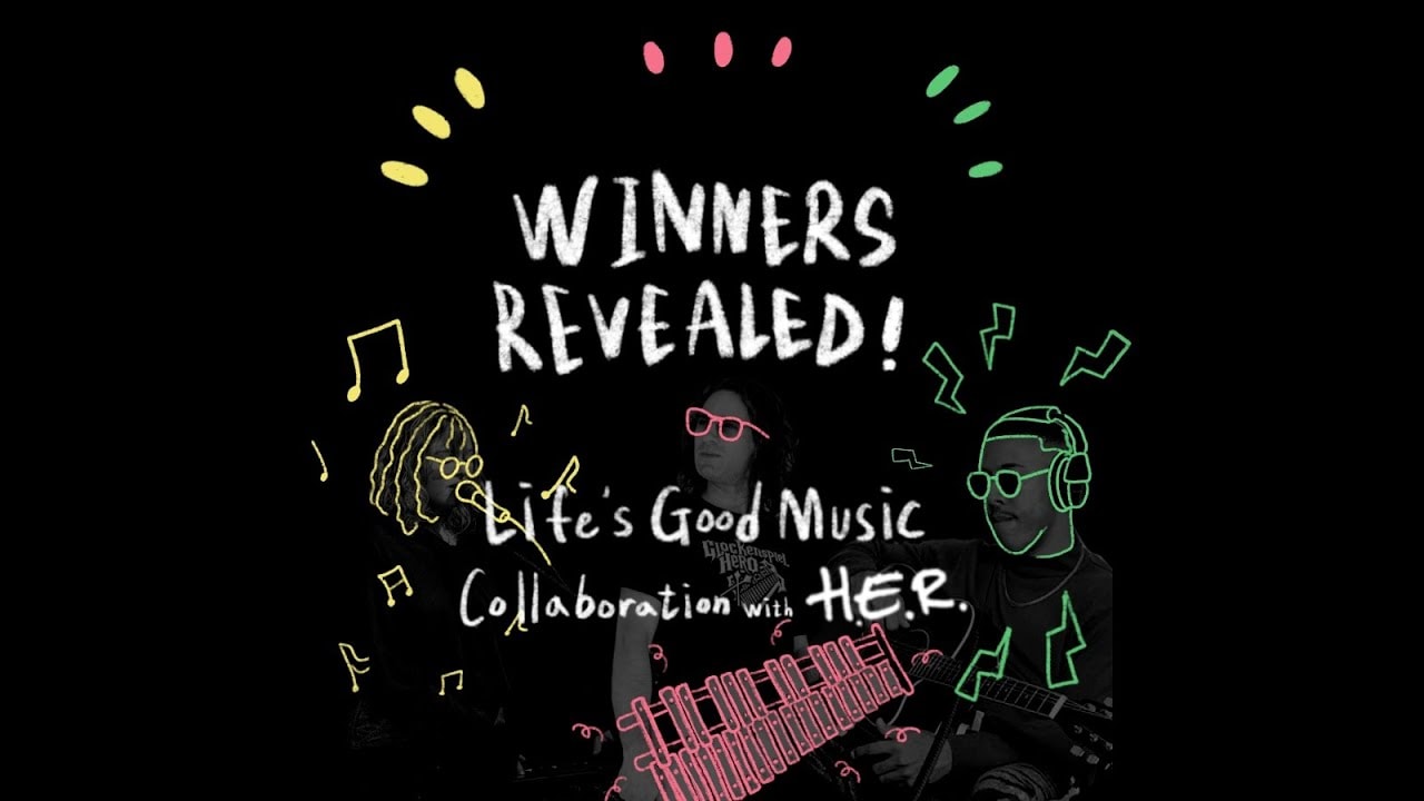  H.E.R. Meets the Winners | Life's Good Music with H.E.R. | LG