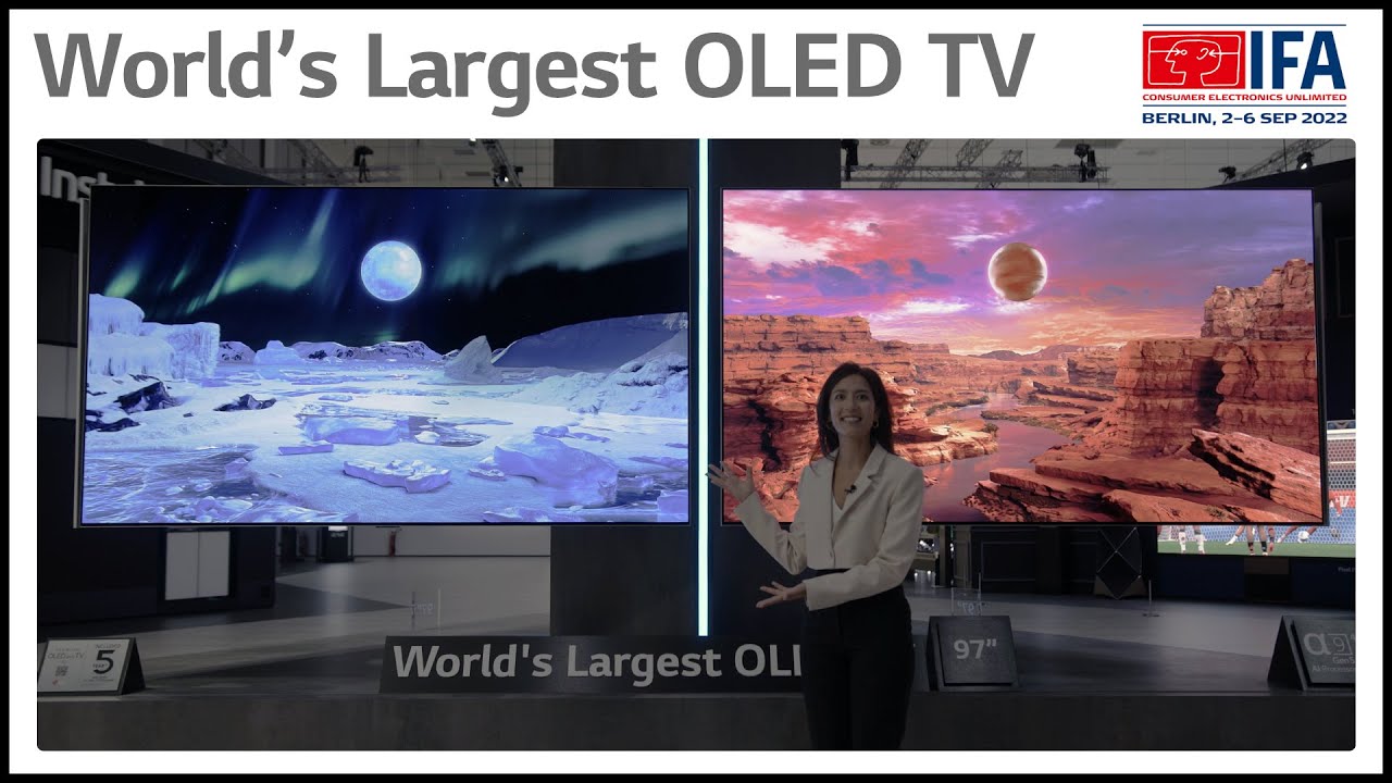 LG at IFA 2022 : World’s Largest OLED TV I LG