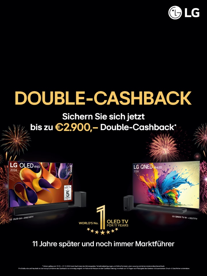 Double Cashback promotion