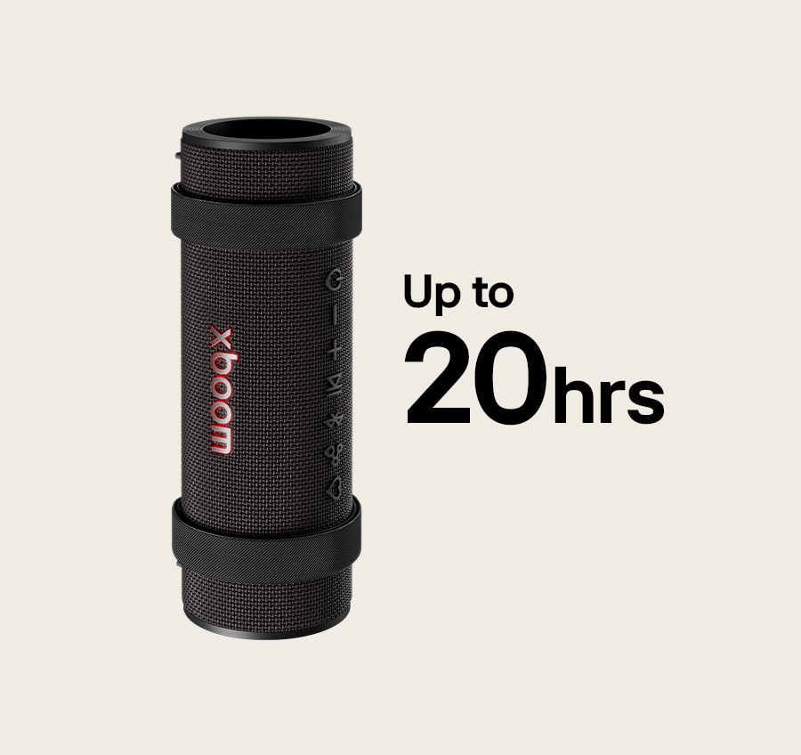 xboom Grab is placed vertically.