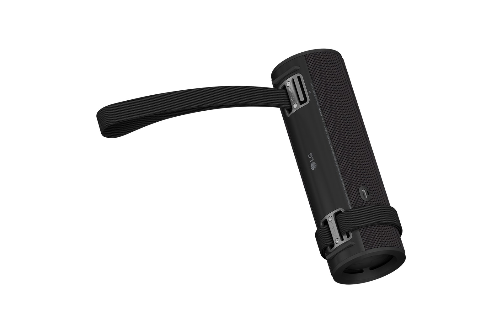 bottom view with handle untied