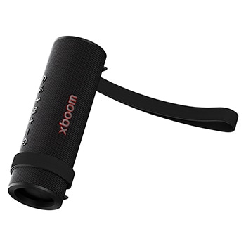 semi-vertical front view with handle untied