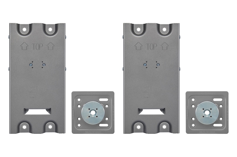Front view of LG Ultra Large Screen TV Slim Wall Mount Bracket (MEC63568115) MEC63568115