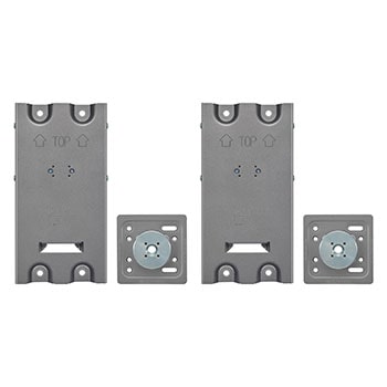Front view of LG Ultra Large Screen TV Slim Wall Mount Bracket (MEC63568115) MEC63568115