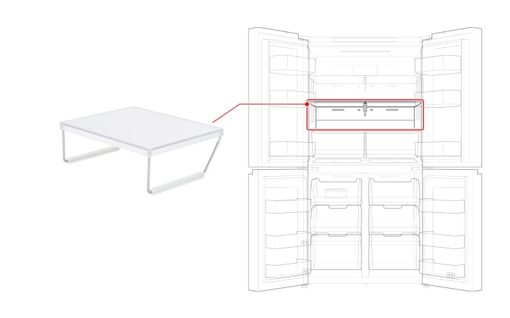 For models manufactured before 2022 we recommend that you check the outer dimensions of the accessory before purchase and ensure that it can be placed inside your current refrigerator If the space inside the refrigerator is smaller than the accessory it cannot be used