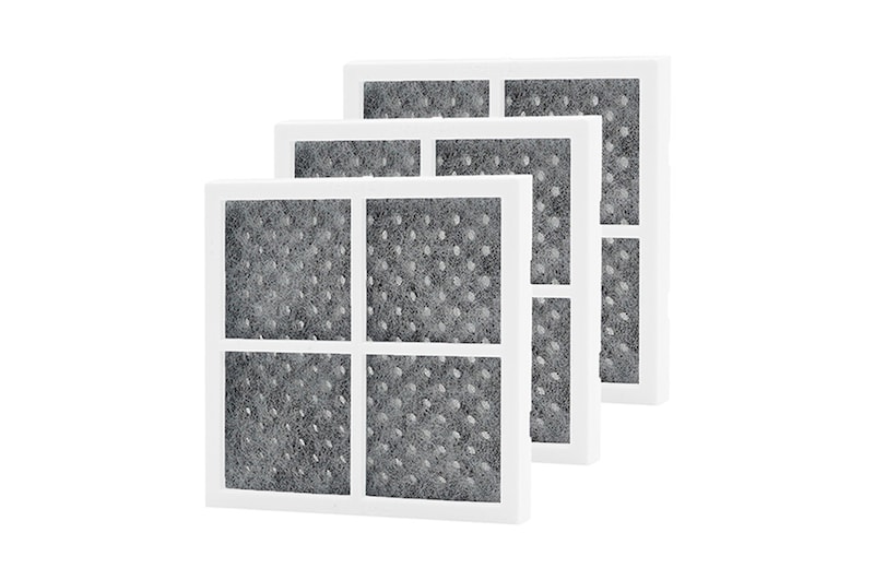 Front view of LG AF120S3 Refrigerator Air Filter (3 Packs) ADQ73334011