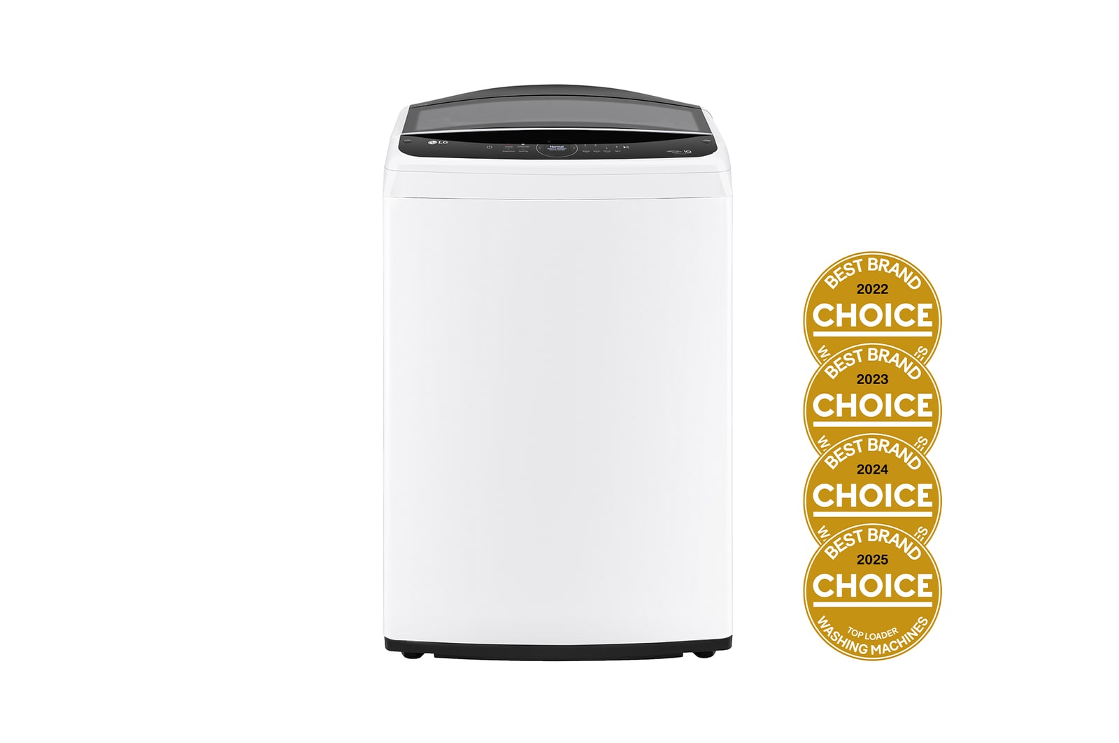 Front view of 14kg Series 9 Top Load Washer - AI DD® WTL9-14W