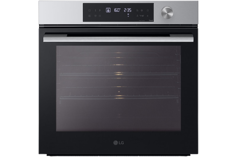 Front view of 76L InstaView Series 7 Pyro Oven – Stainless BO607G1S4