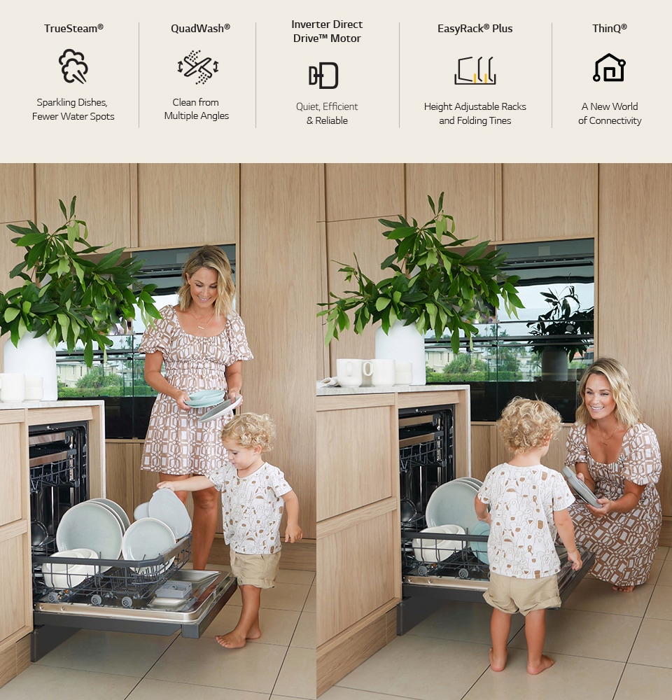 Five Reasons to Own an QuadWash® Dishwasher