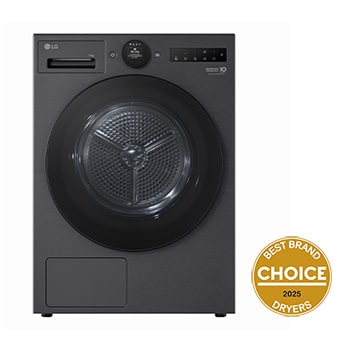 Front view of 10kg Series 9 Heat Pump Dryer - 9 Star DXH9-10MB