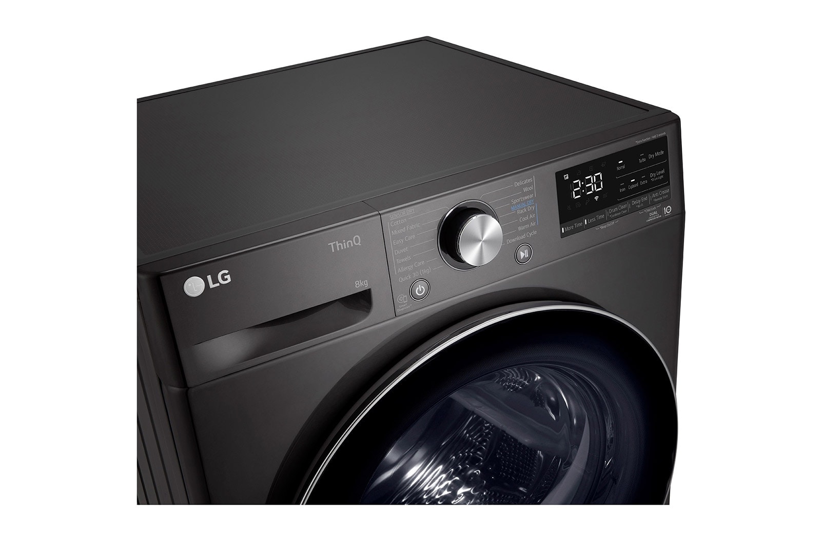 LG 8kg Series 9 Heat Pump Dryer - 9 Star, DVH9-08B