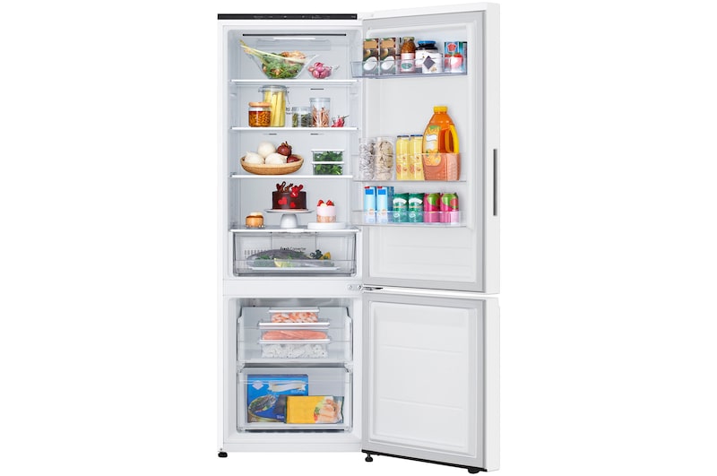 Frone open food meat