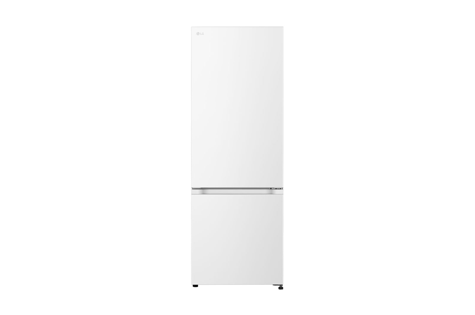 Front view of 335L Bottom Mount Fridge - Matte White Finish GB-B300MWH