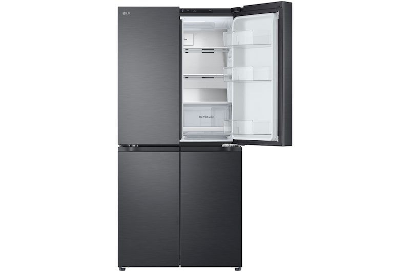 LG 530L Slim French Door Fridge - Matte Black, GF-B505MBL