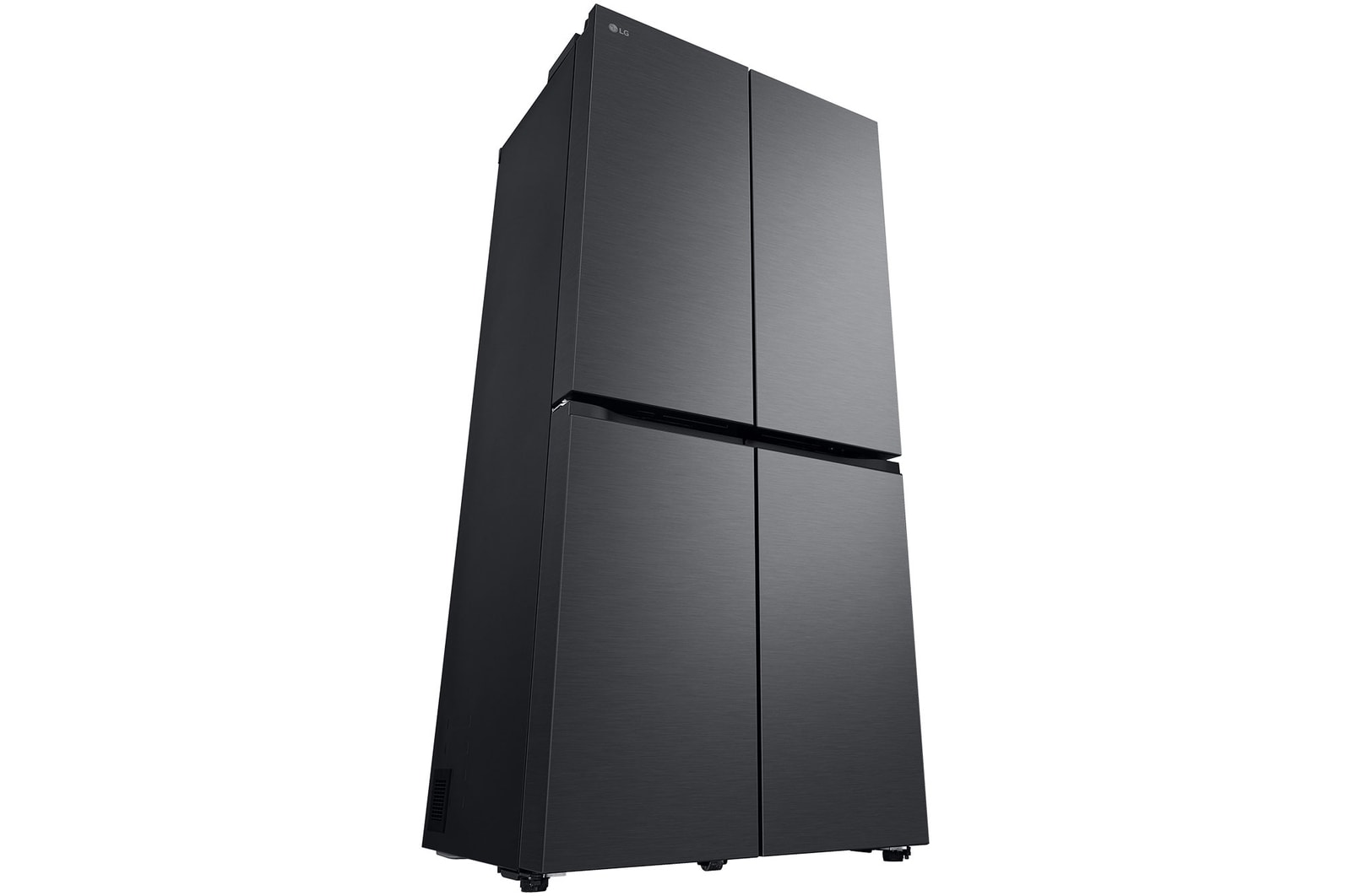 LG 530L Slim French Door Fridge - Matte Black, GF-B505MBL