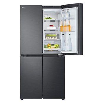 LG 530L Slim French Door Fridge - Matte Black, GF-B505MBL