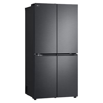 LG 530L Slim French Door Fridge - Matte Black, GF-B505MBL