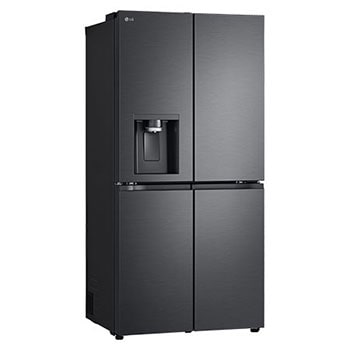 LG 506L Slim French Door Fridge - Plumbed, GF-L500MBL