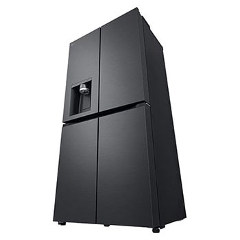 LG 506L Slim French Door Fridge - Plumbed, GF-L500MBL