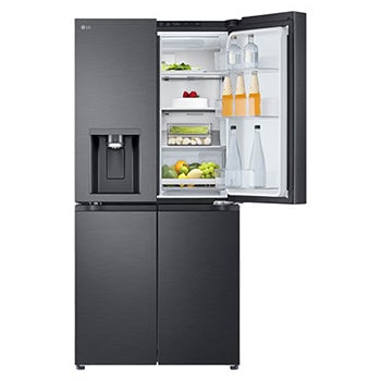 LG 506L Slim French Door Fridge - Non-Plumbed, GF-LN500MBL