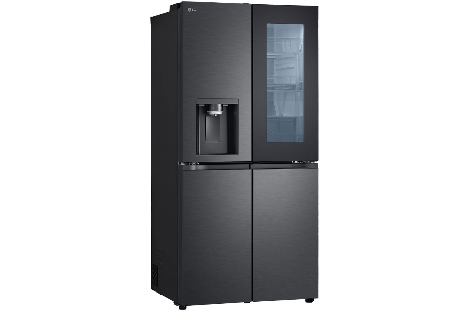 LG 508L Slim French Door Fridge with InstaViewᵀᴹ, GF-V500MBLC