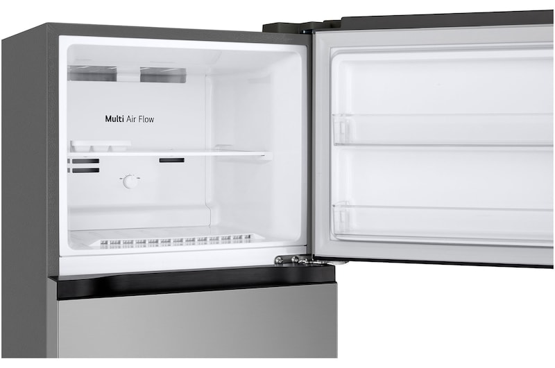 Top drawer open LG GT-2SI 266L Top Mount Fridge - Stainless Finish