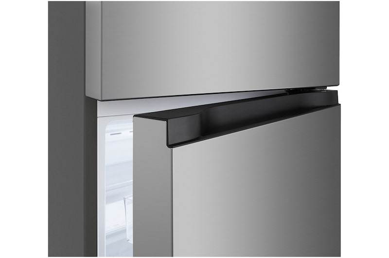 Handle detail LG GT-2SI 266L Top Mount Fridge - Stainless Finish