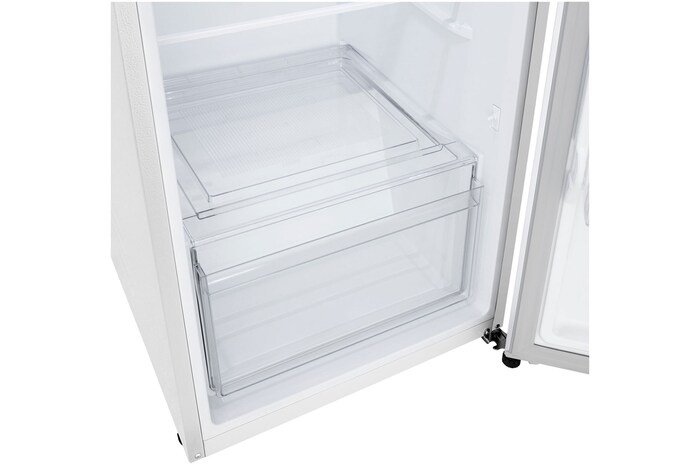 Bottom drawer open LG GT-2WI 266L Top Mount Fridge - White