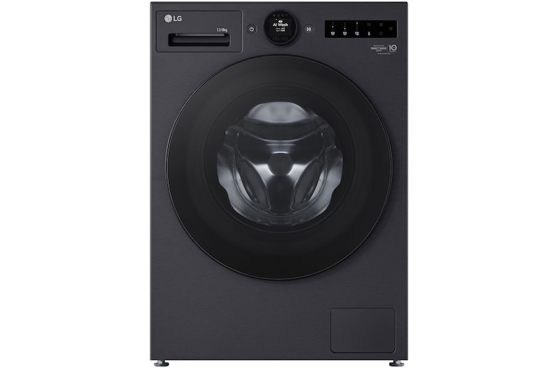 Front view of 12/8kg Series 10 Washer Dryer Combo – ezDispense WXC101412MB