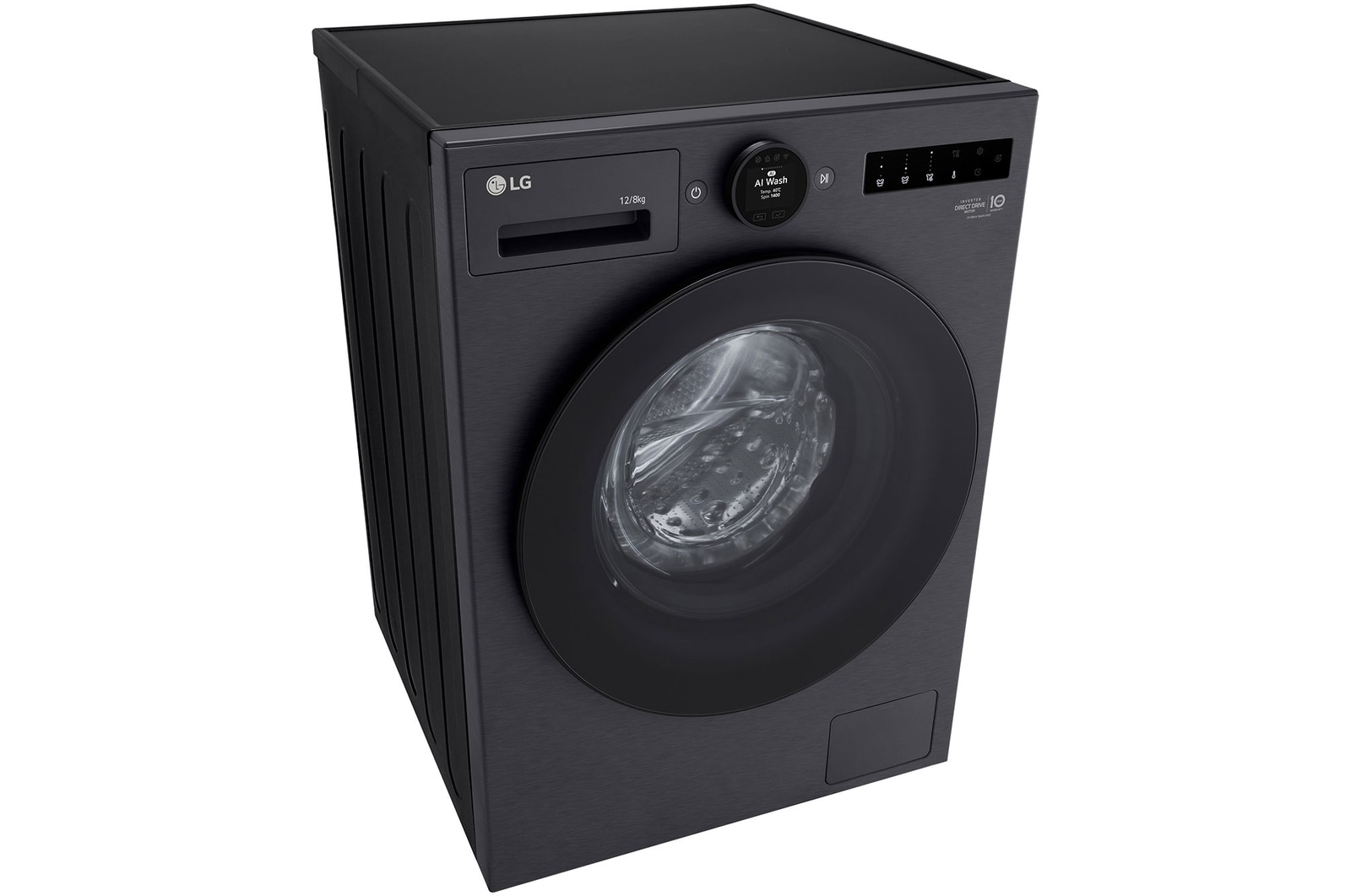 interior shot featuring LG Washing Machine