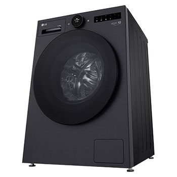 detail of the detergent drawer