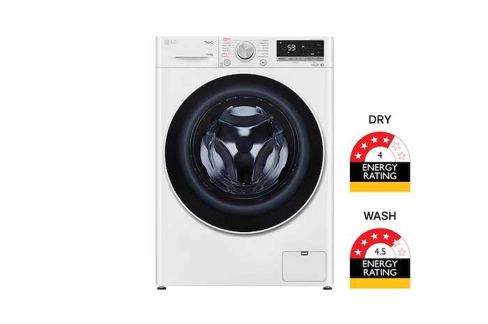 LG 10kg/6kg Series 5 Washer Dryer Combo, WVC5-1410W