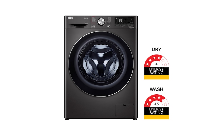 Front view of 12/8kg Series 9 Washer Dryer Combo - Steam WVC9-1412B