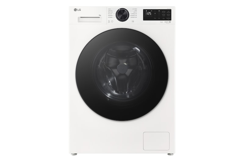 Front view of 9kg Series 3 Front Load Washer - AI Wash WX3-1409W