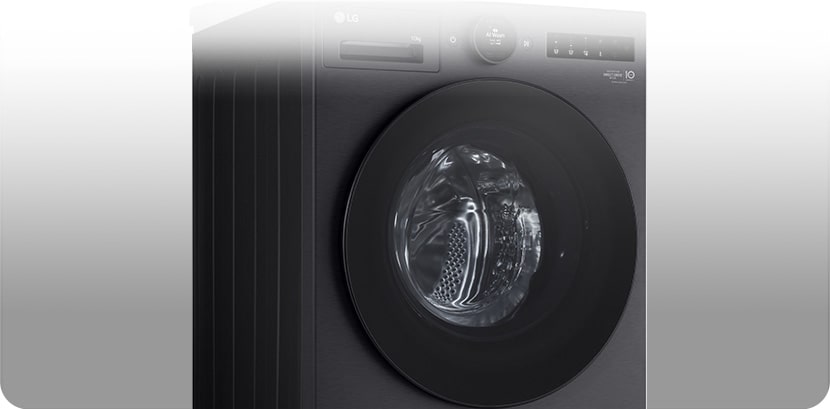 It shows the appearance of the washing machine.