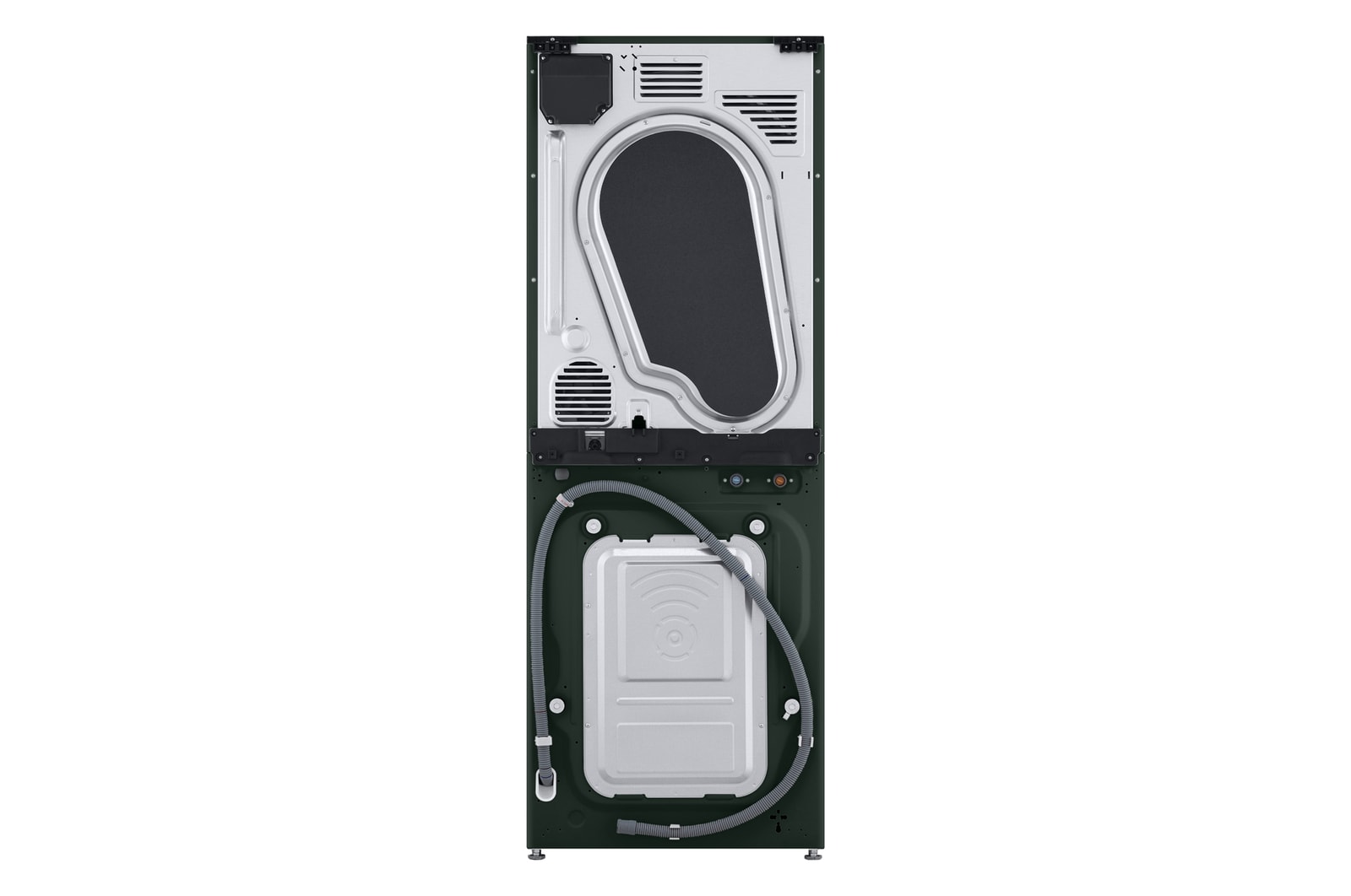 LG 12/10kg WashTower™ Stacked Washer Dryer Forest Green, WWT-1210FGX