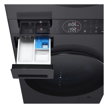 detail of the center control panel