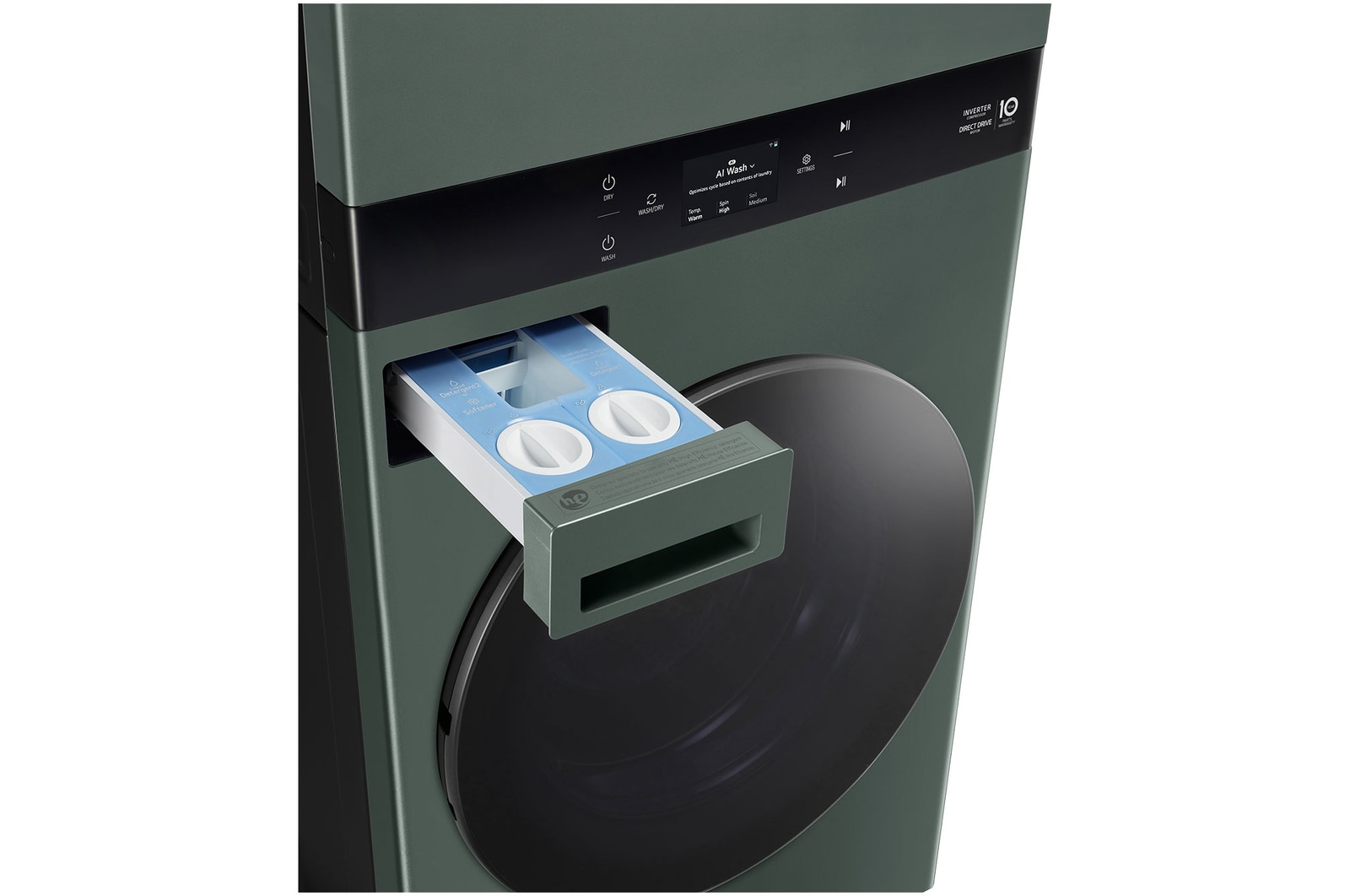 drum detail of the dryer