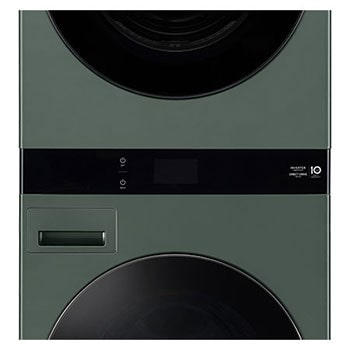 detail of the detergent drawer