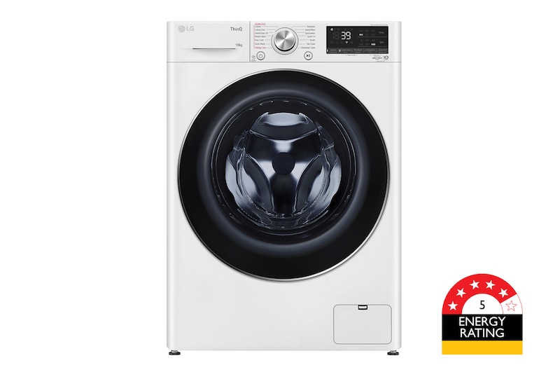 Front view of 10kg Series 9 Front Load Washer - 5 Star WV9-1610W