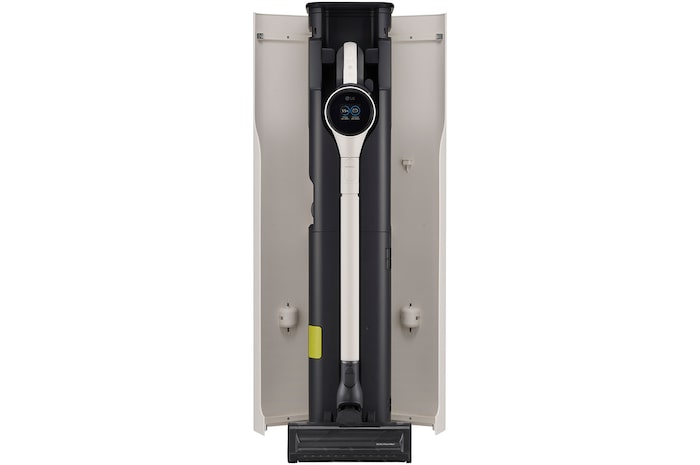 LG LG CordZero® Auto Emptying Handstick with Dual Floor Max Nozzle, A9X-AUTO2, Door Open