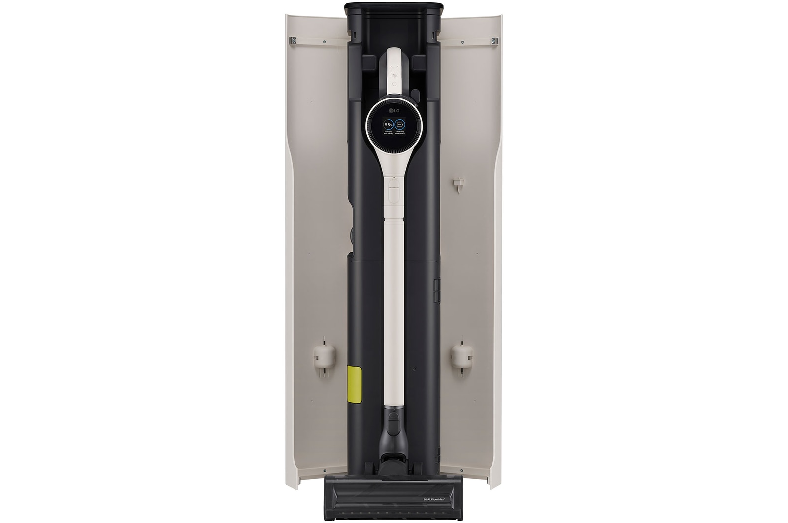 LG LG CordZero® Auto Emptying Handstick with Dual Floor Max Nozzle, A9X-AUTO2, Door Open