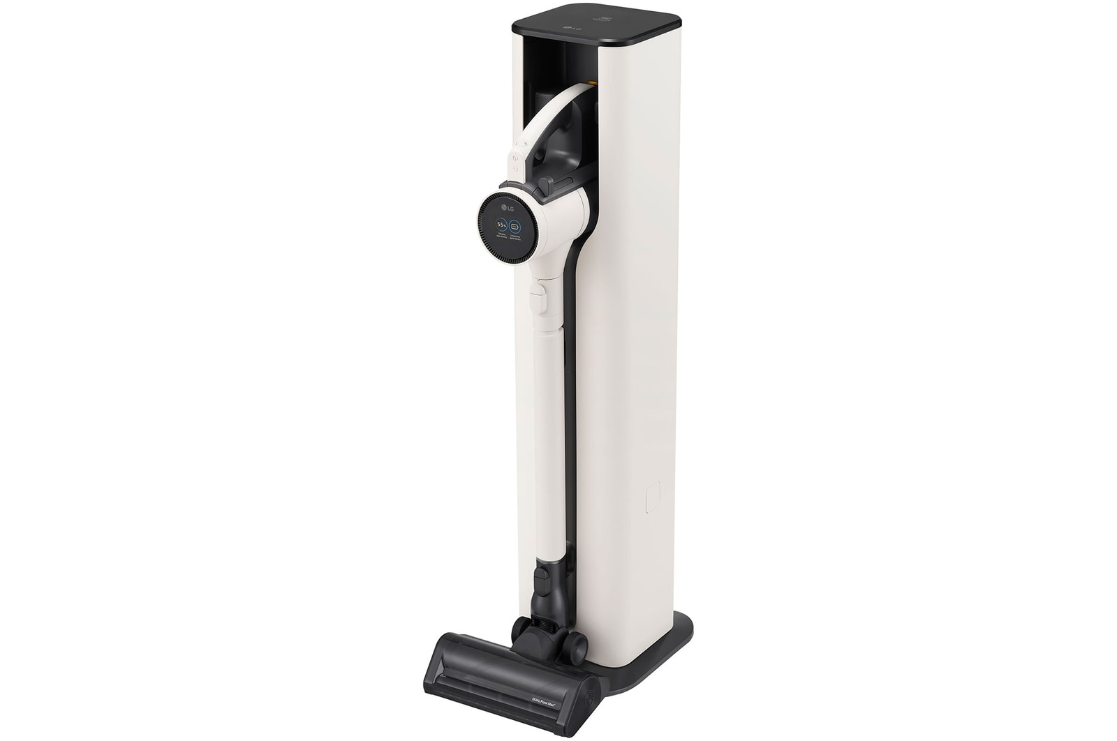 stick front vaccum extended