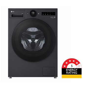 Front view of 10kg Series 10 Front Load Washer - ezDispense WX10-1410MB