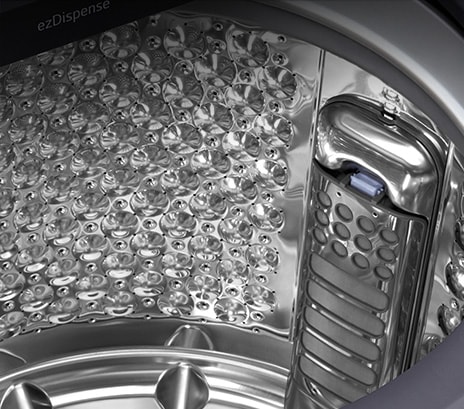 Wide lint filter in tub