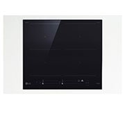 LG 60cm Induction Cooktop, 4 Cooking Zones incl. 2 Flexi – with Power Boost, BCI607B4BG