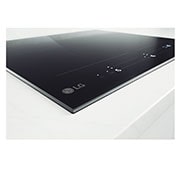 LG 60cm Induction Cooktop, 4 Cooking Zones incl. 2 Flexi – with Power Boost, BCI607B4BG