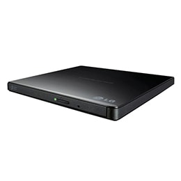 LG Ultra Slim Portable DVD Writer, GP65NB60