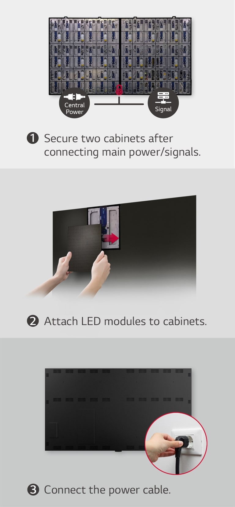 LG LAEC015 Easy Installation