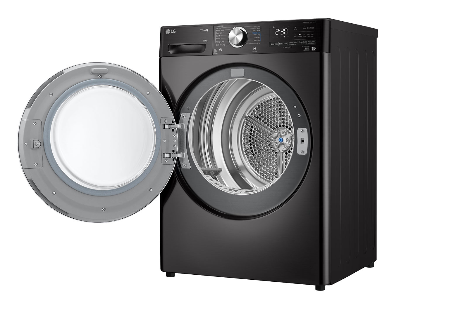 LG 10kg Series 10 Heat Pump Dryer with Auto Cleaning Condenser, DVH10-10B